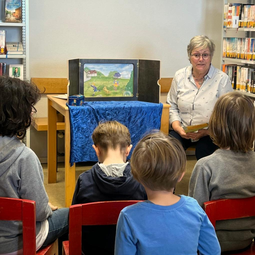 Kamishibai Margret engagiert